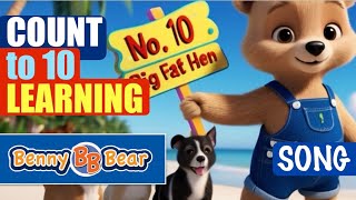 🌈 Counting to 10 Kids counting song Learn to count Numbers song Counting for kids Educational songs