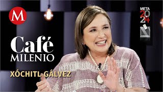 "Yo elegiré mi estrategia para el segundo debate presidencial": Xóchitl Gálvez | Café Milenio