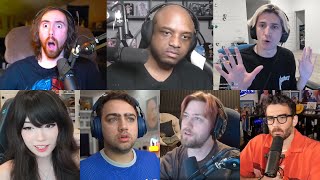 Streamers LOSE IT After Lacari ACCIDENTALLY Leaks His Notepad LIVE