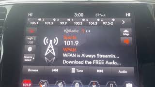 WFAN-AM + WFAN-FM/New York, NY “The Fan New York” Legal ID January 25, 2023 at 3:00 pm