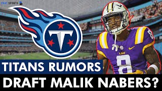 Tennessee Titans Rumors On DRAFTING Malik Nabers At Pick #7? Titans Trading For 2 FIRST Round Picks?