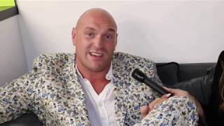 TYSON FURY SAYS HE WILL NEVER FIGHT ANTHONY JOSHUA OR D WHYTE AFTER WAT THEY DID TO HIM IN SPARRING