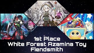 Yu-Gi-Oh! 1st Place OTS White Forest Azamina Toy Fiendsmith Deck Profile | Johannes G.