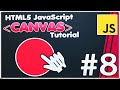 Canvas Object Interaction Events | HTML5 Canvas JavaScript Tutorial [#8]