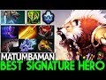 MATUMBAMAN [Lone Druid] Spirit Bear Max Attack Speed Signature Hero 7.22 Dota 2