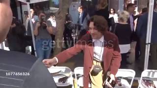 cody fern attends ryan murphy’s star ceremony on the hollywood walk of fame in los angeles