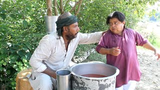 SHARBAT WALA - Mithu khan Shahzada Ghaffar - Pakistani Comedy Pothwari drama