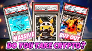 BIG BUY OUT! Do you take crypto? Pokemon Vendor POV