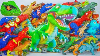 125 Minutes Satisfying with Unboxing Jurassic World Dinosaur Toy Collection ASMR | Review Toys