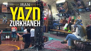 IRAN - Exploring Yazd:  Zoorkhaneh, the most traditional sport in Iran