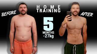 My 5 Month Time-lapse Body Transformation (110kg - 83kg)