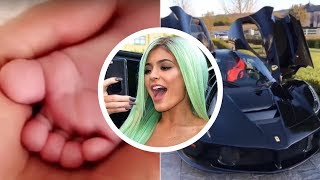 Kylie Jenner Swoons Over Baby Stormi's Toes & Over $1 MILLION 'Push Present' from Travis Scott