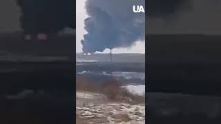 🔥 Fire at the Engels Oil Base in 🇷🇺 Continues for Almost a Week Now