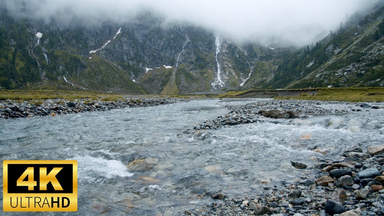 River Sounds For Sleeping Relaxation And Asmr Youtube