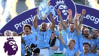 Man City lifts Premier League trophy | Premier League | NBC Sports