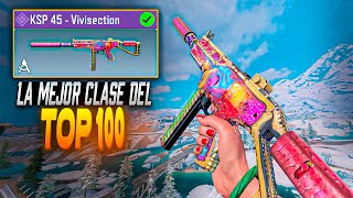 EL TOP 100 Decidió Pasarme Su MEJOR CLASE de la KSP 45 y es TODO UN RETO USARLA 💀 | COD MOBILE