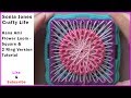 Hana Ami Flower Loom - Square and 2 Ring version Tutorial