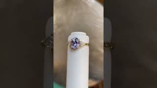 2.05ct Ceylon Oval Sapphire ring by Anueva Jewelry