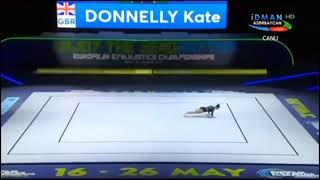 DONNELLY Kate (GBR) - SENIORS IW Aerobic Gymnastics European Championships 2019