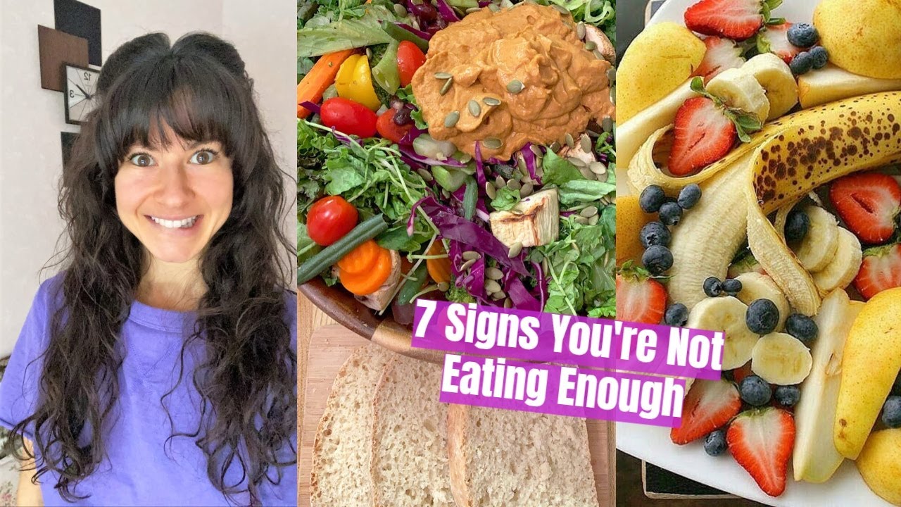 7 Key Signs You're Not Eating Enough 🙈 - YouTube