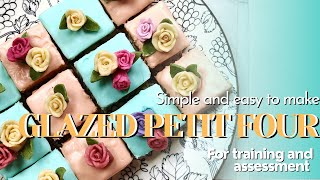 Glazed Petit Four | Simple and Easy | Tesda Training | July Gaceta