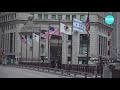 chicago under lockdown empty streets and parks in drone footage