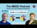 [Episode 24] The MBSE Podcast - Migration of SysML v1 to SysML v2