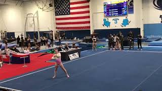 Victoria Cluck - Floor Exercise - 2021 Level Ten Texas State Championships (Part One)