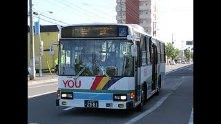 夕鉄バス 札幌200か2981 酪農学園構内経由南幌東町行き 厚別東4-4→若葉町西