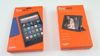 New Fire HD 8 Tablet and Show Mode Charging Dock Unboxing