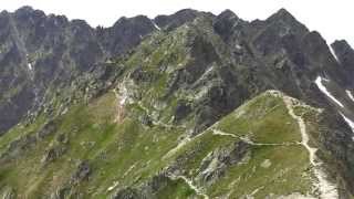 Tatry - Przełęcz Krzyżne (2112m n.p.m.) - 5.07.2014   HD 1080p