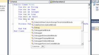 VB Tutorial 2: Variables