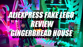 AliExpress Fake Lego Review - Christmas Gingerbread House