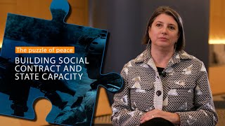 The puzzle of peace #5: Building social contract and state capacity