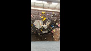 Catching a Crazy Overhanging Dyno