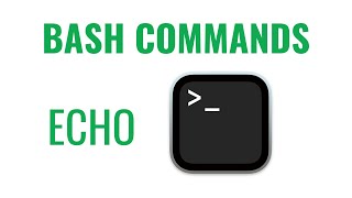 Bash Commands - echo command