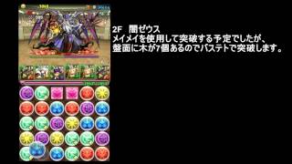 パズドラ　第16回チャレンジダンジョンLV10　バステト　ノーコン