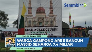 Warga Gampong Aree Bangun Masjid Seharga 7,4 Miliar, Galang Dana Hingga ke Malaysia dan Australia