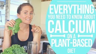 CALCIUM on a VEGAN DIET 🌱|| What I Ate Today to MAXIMIZE CALCIUM without fortified foods