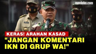 CATAT! Ini Perintah Tegas Kasad Dudung ke Komandan Satuan TNI AD