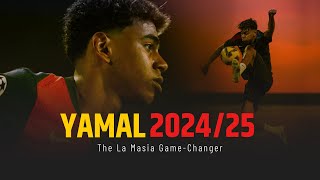 Lamine Yamal 2024/25 Skills and Goals | English Commentary