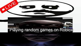 Playing random Roblox games