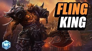 Garrosh the Fling King // Road to Grandmaster // Heroes of the Storm