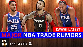 NBA Trade Rumors: Ben Simmons & Damian Lillard BLOCKBUSTER Trade? Kawhi Leonard Free Agency Latest