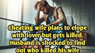 cheating wife plans to escape with lover but get killed. Husband is shocked to find out who killed..