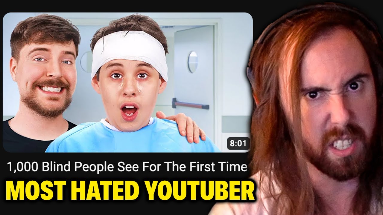 MrBeast Receives Backlash After Curing 1,000 Blind People - YouTube