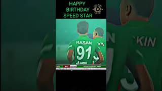 HAPPY BIRTHDAY TASKIN AHMED  #SUPER SIXER