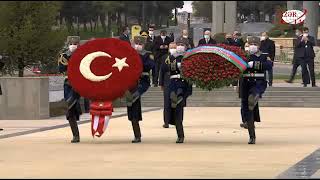 President Ilham Aliyev and President Recep Tayyip Erdogan paid tribute to Azerbaijani martyrs