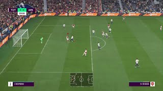 Bukayo Saka scores 93rd minute | Spurs vs Arsenal | FIFA 22