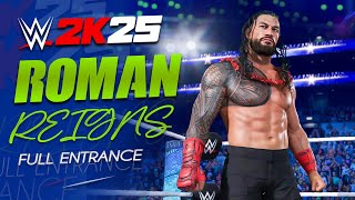 ⚡Wwe 2k25 : Roman Reigns - OTC Entrances in Wwe Game 🔥 #wwe2k25 #romanreigns #wwe